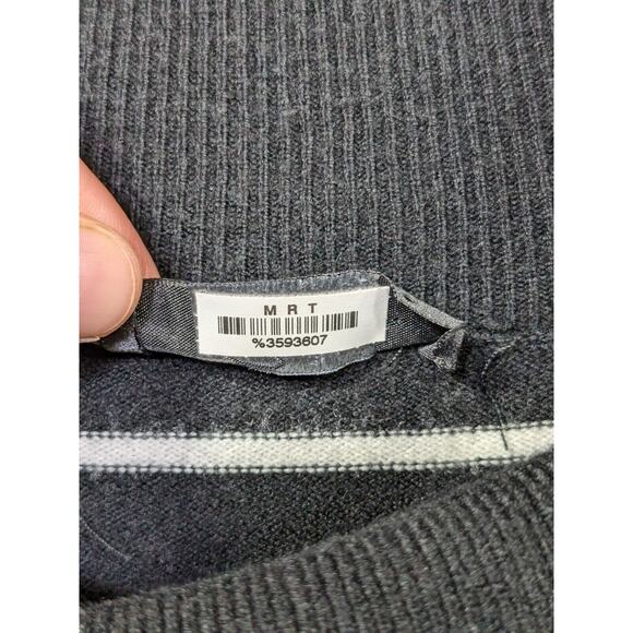 Cyrus Turtleneck Sweater Womens XL Cowl Tunic Pullover Top Striped - Picture 5 of 13